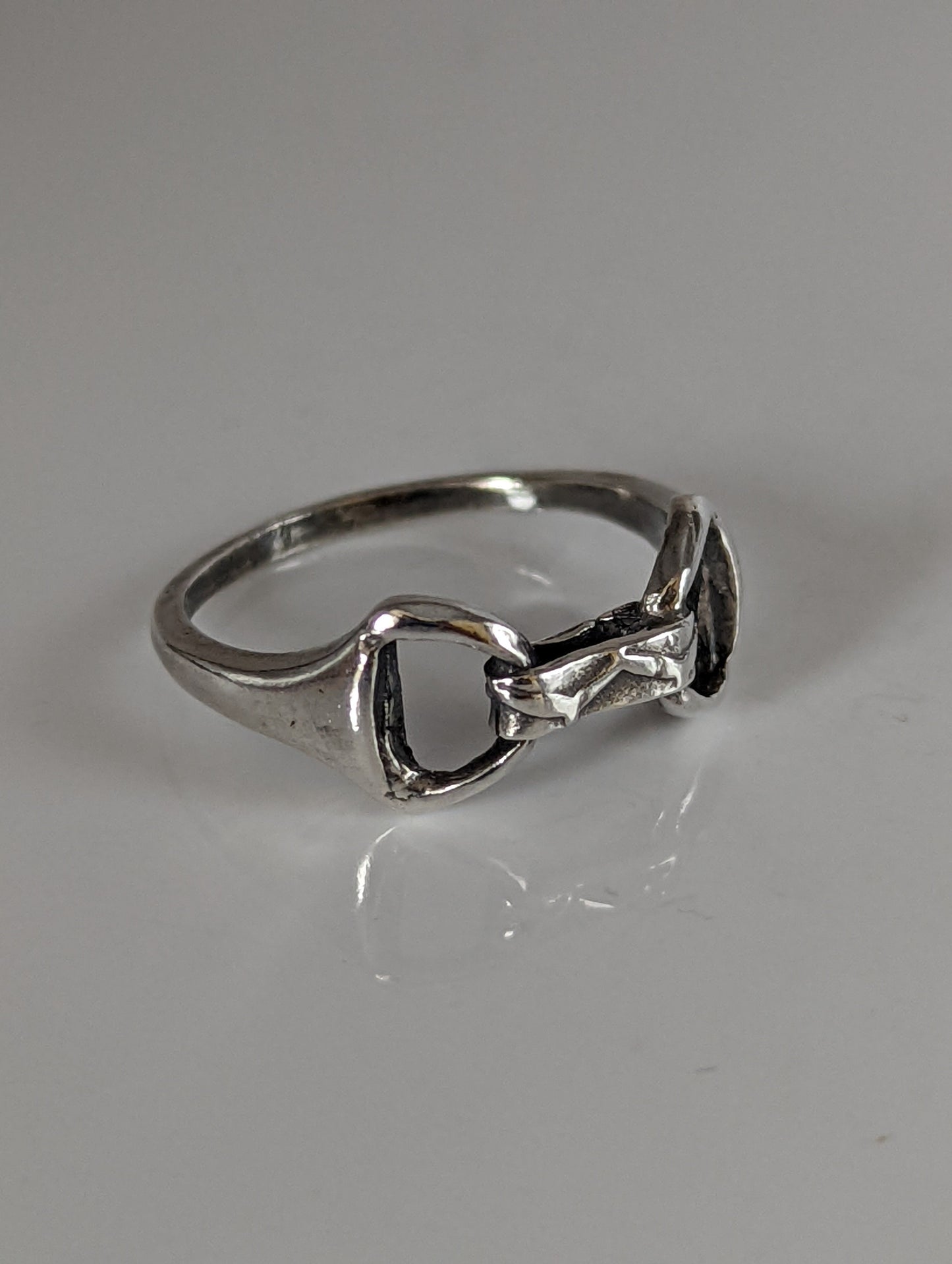 925 Silver Snaffle Bit Ring – Equestrian Jewellery for Him & Her