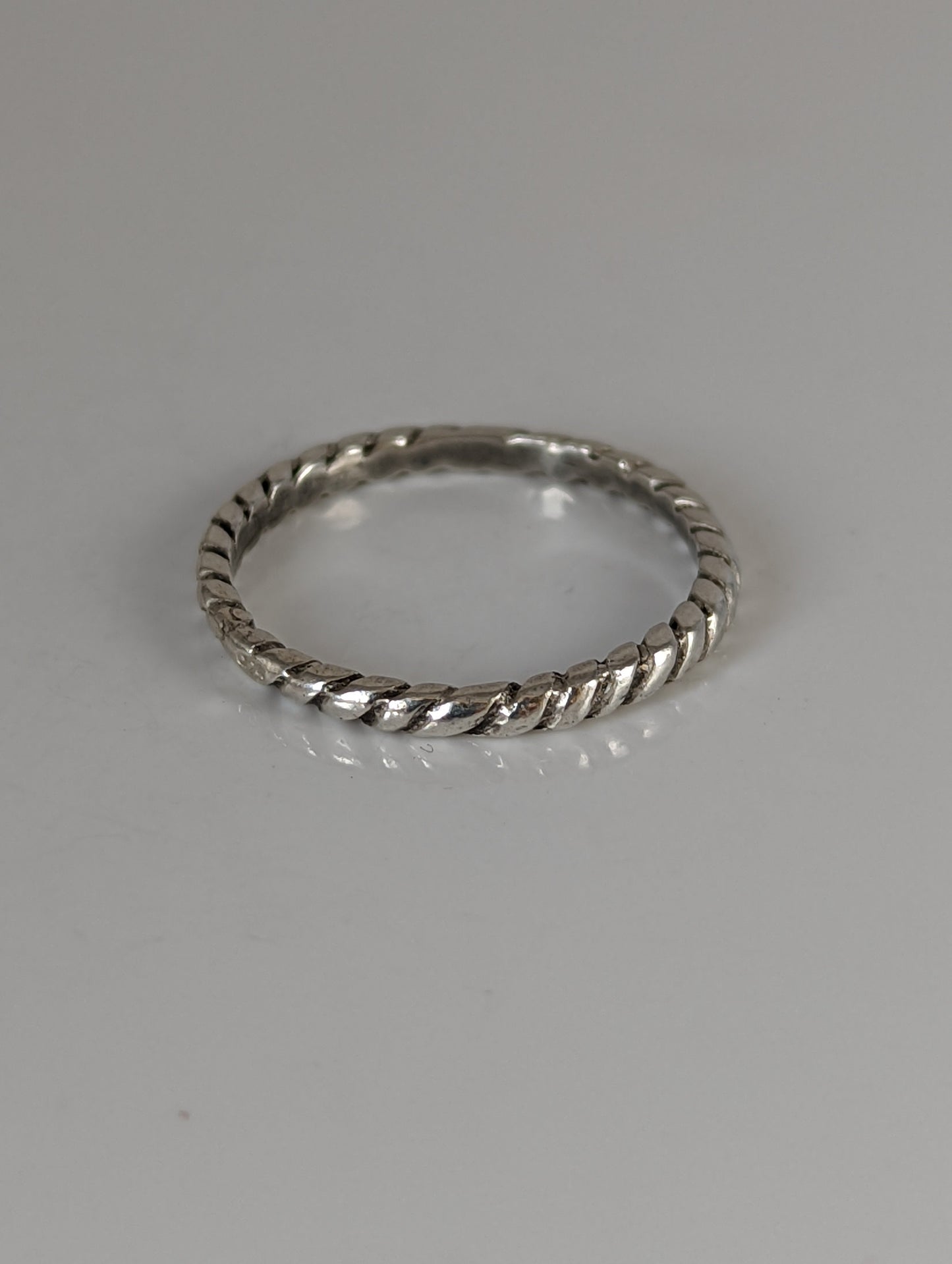 925 Silver Lead Rope Ring – Equestrian Gift for Him or Her
