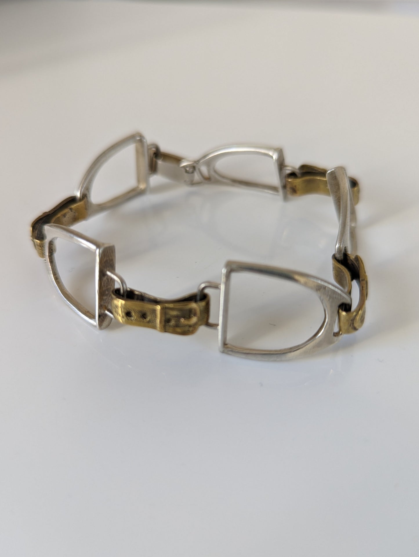 Silver Steed All About Stirrups Bracelet