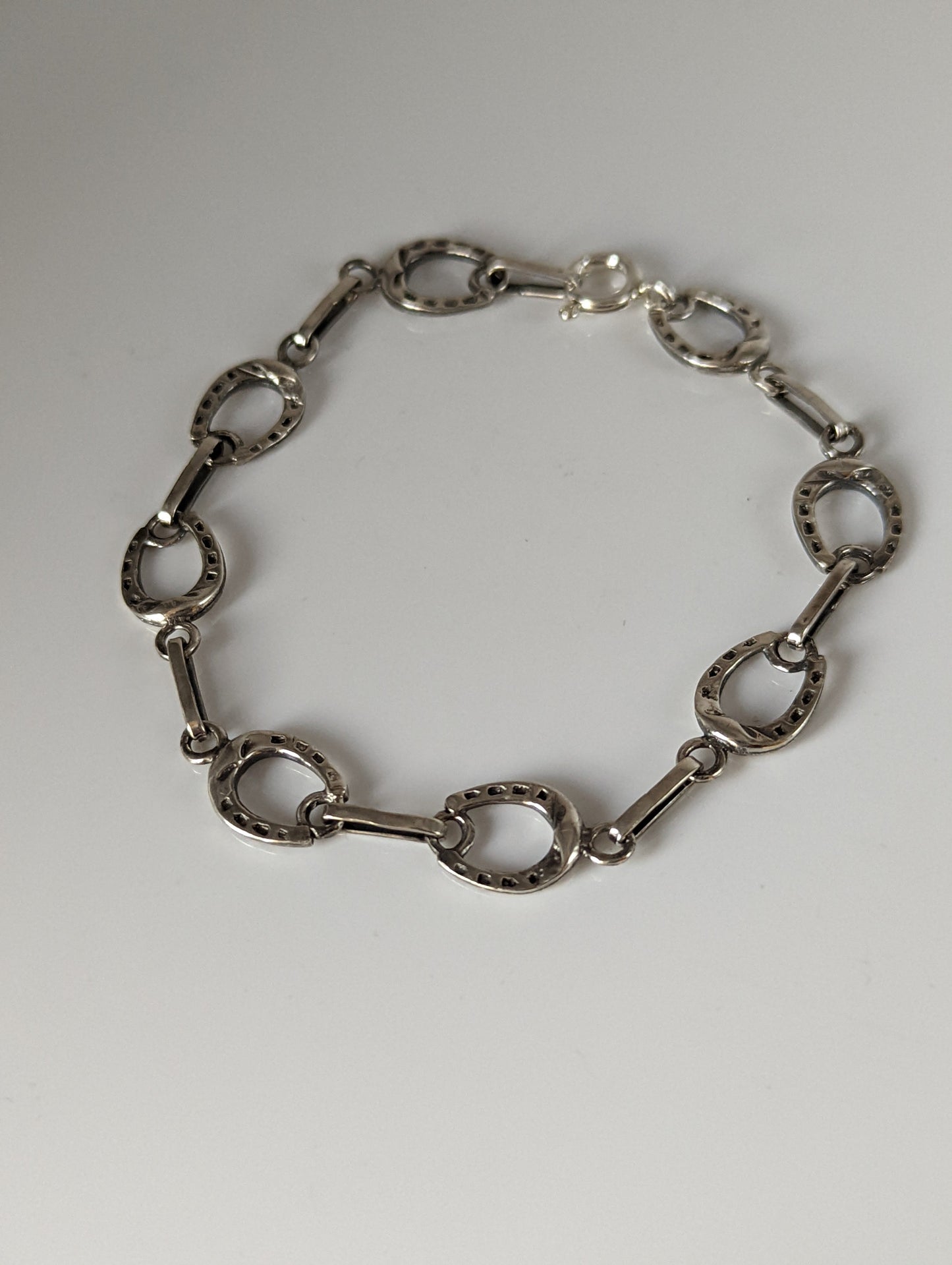 Silver Steed All About Horseshoe Silver Bracelet