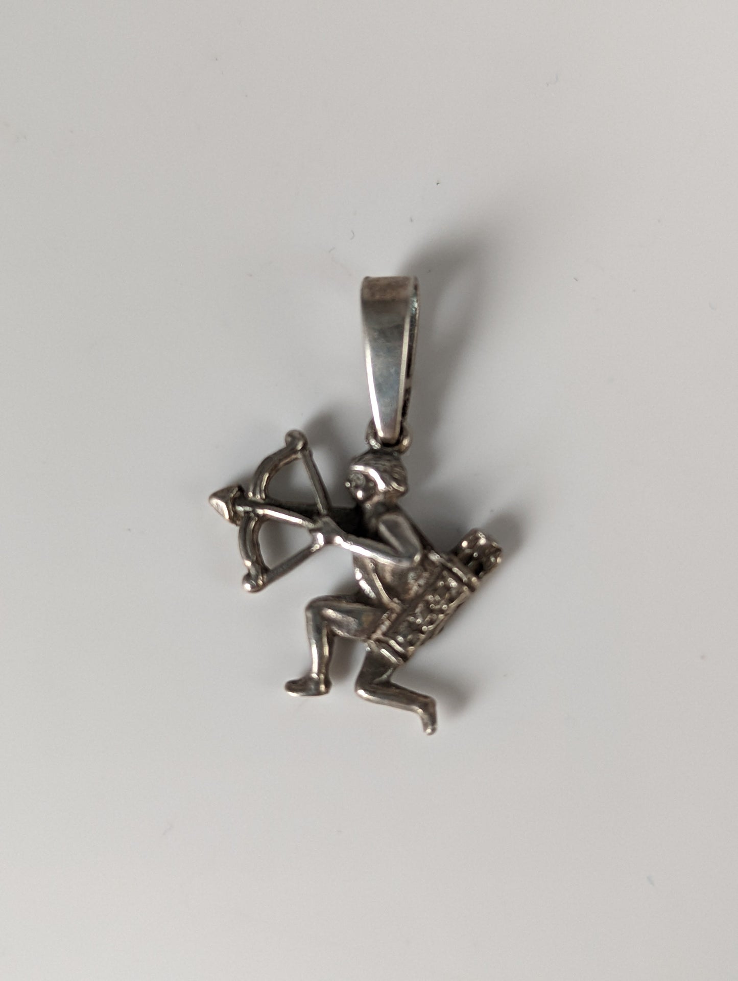 Silver Steed Archer Silver Pendant