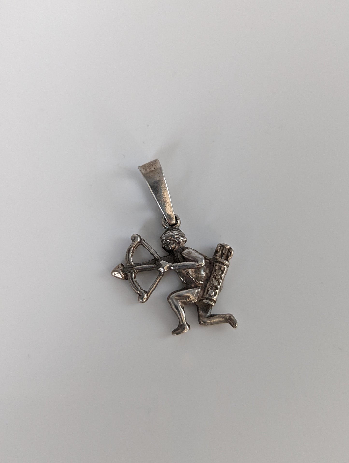Silver Steed Archer Silver Pendant