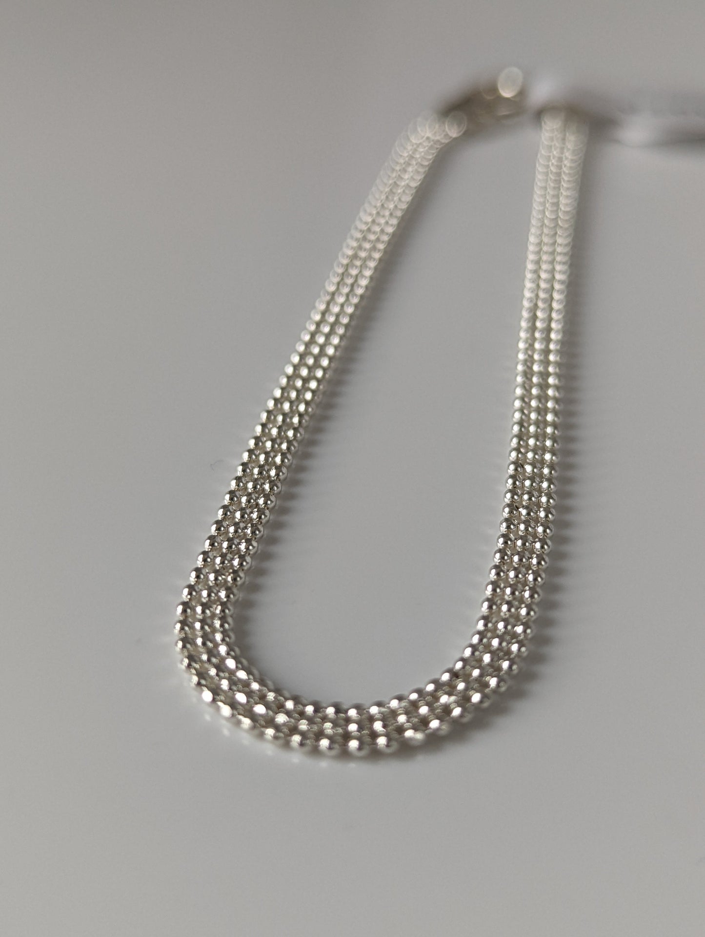 Silver Steed Curtain Silver Bracelet