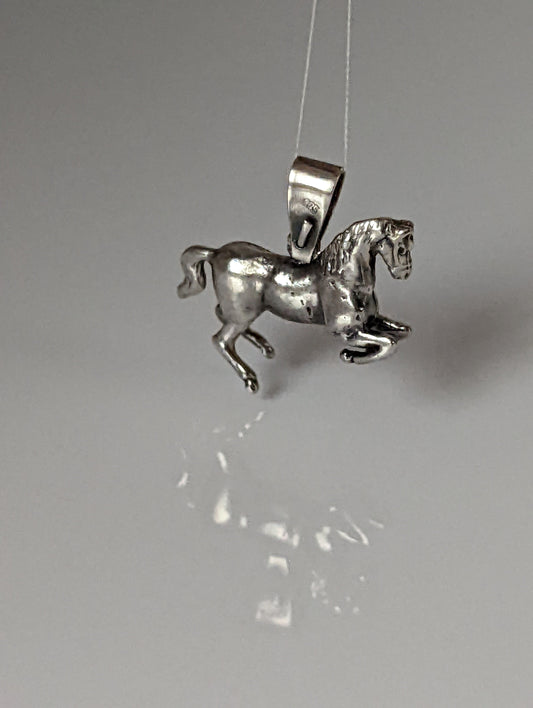 Silver Steed Haute Ecole Pendant
