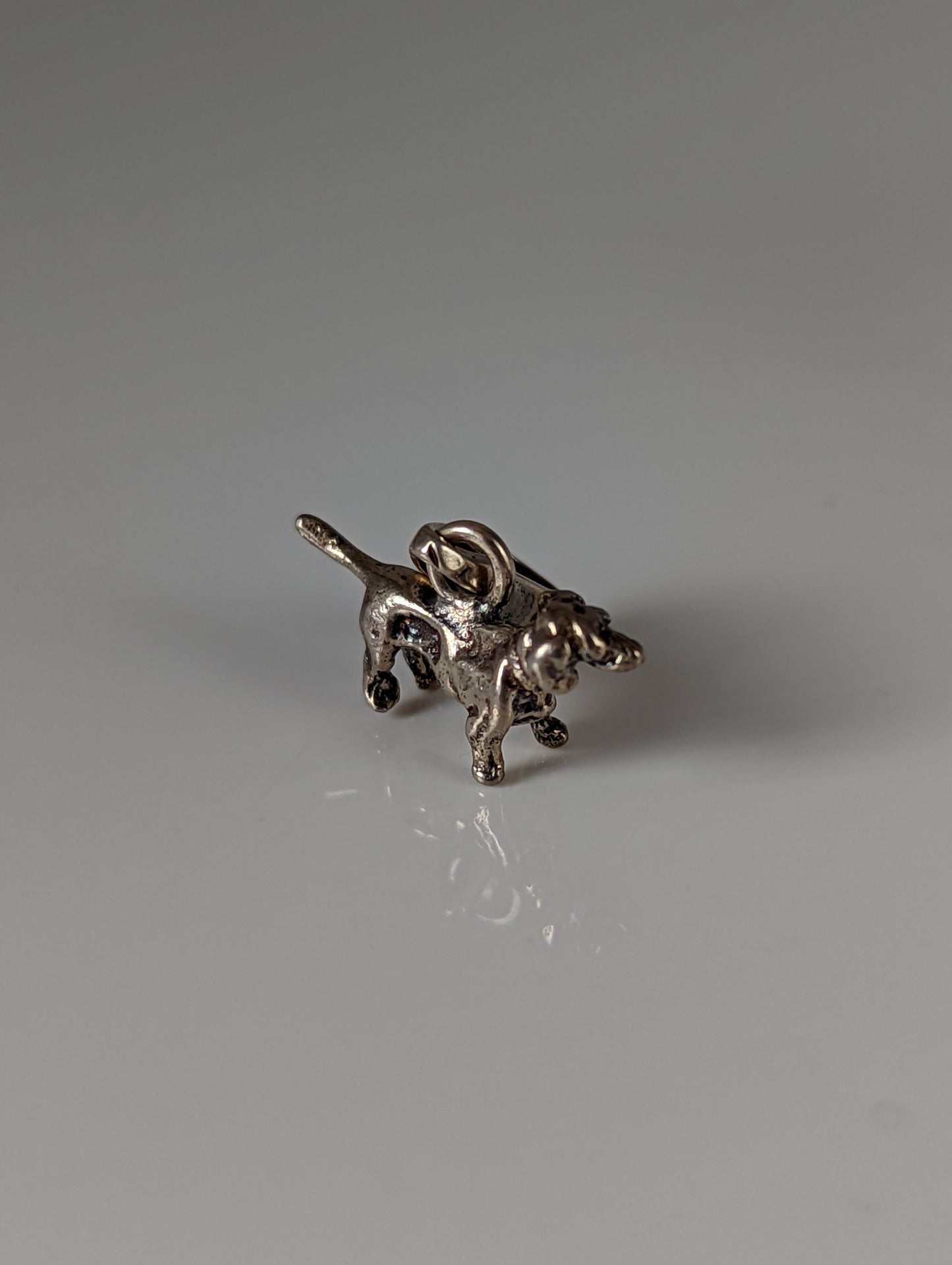Silver Steed Dachshund Silver Pendant