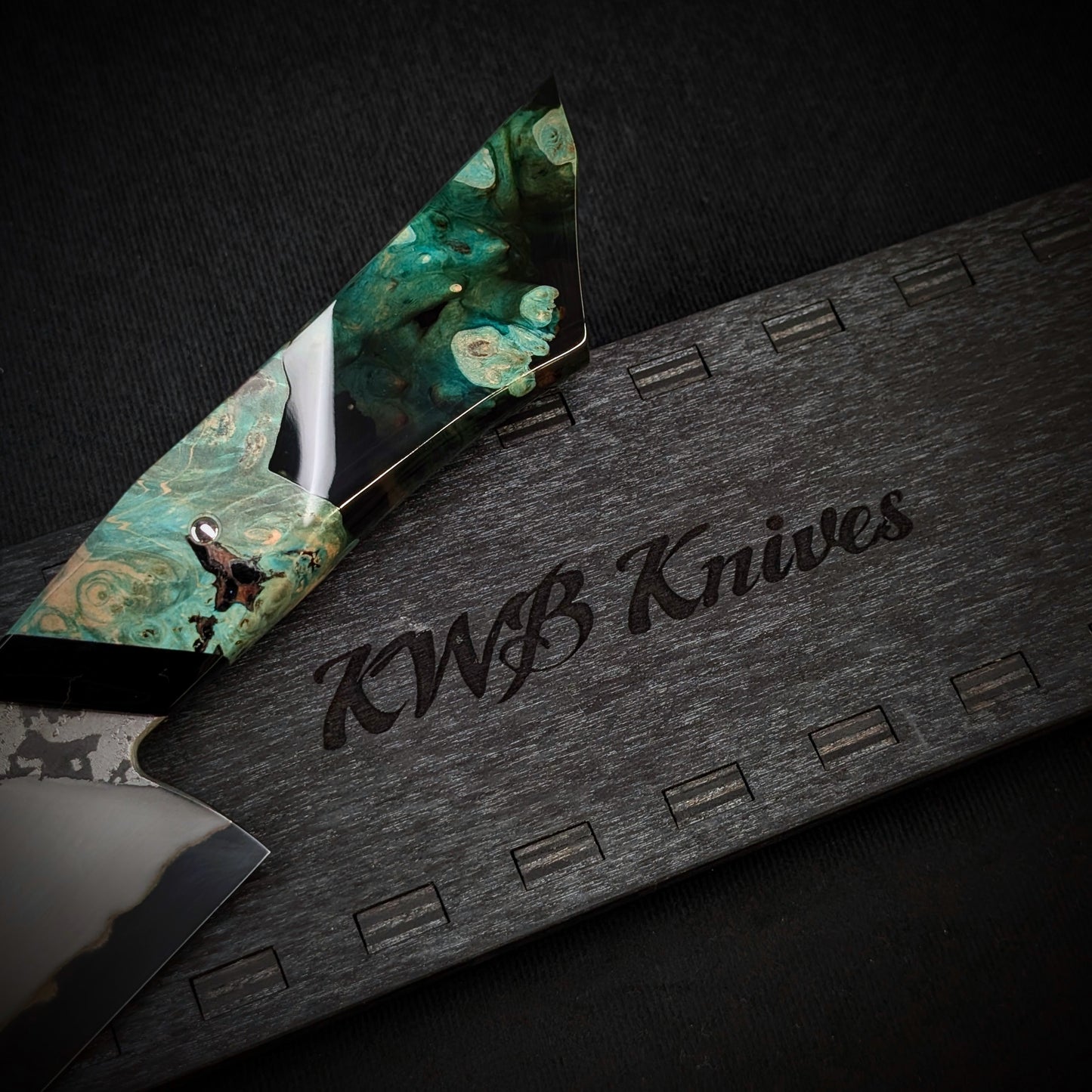 160mm Stainless San-Mai Utility Knife | Handmade Kitchen Knives
