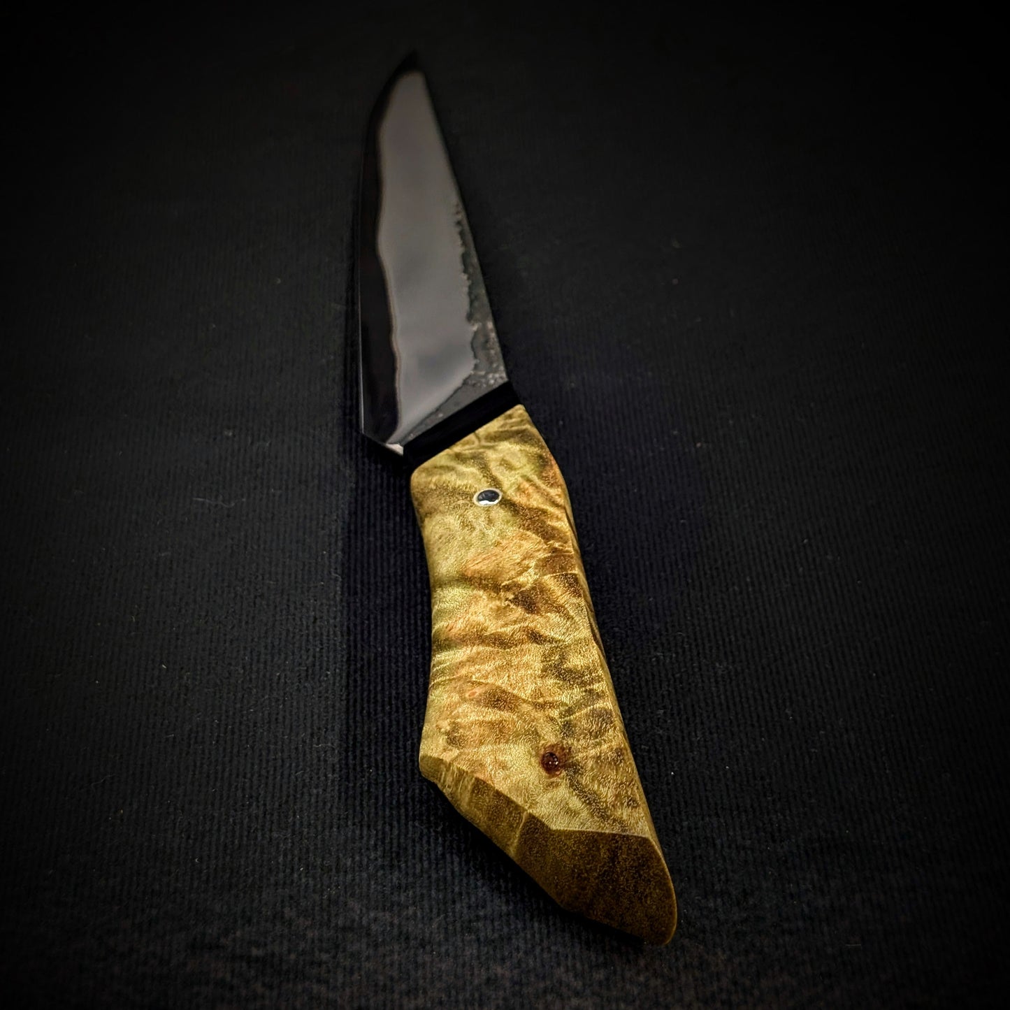 140mm Stainless San-Mai Knife | Handmade Outdoor Knives