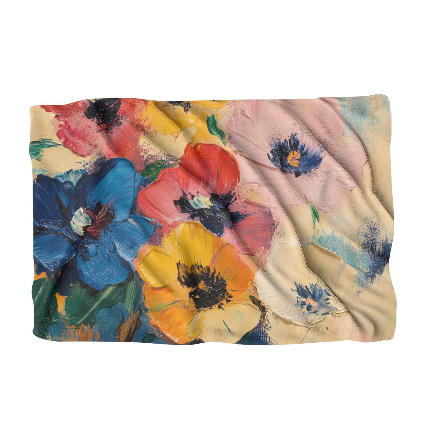 Floral Symphony Blanket