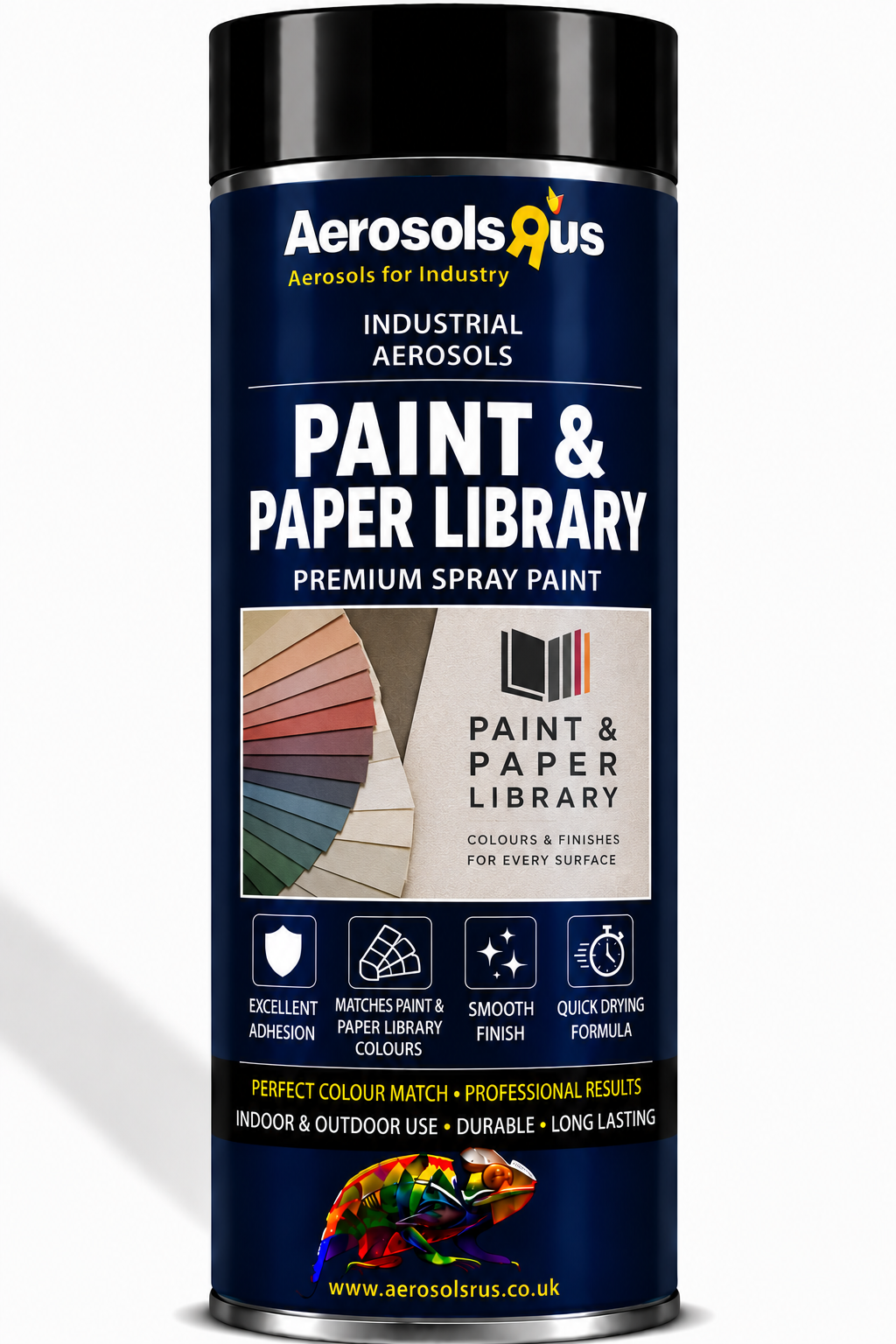 Paint and Paper Coloured Aerosols - Any Paint and Paper Colour - 400ml Aerosol available in Matt, Satin or Gloss.