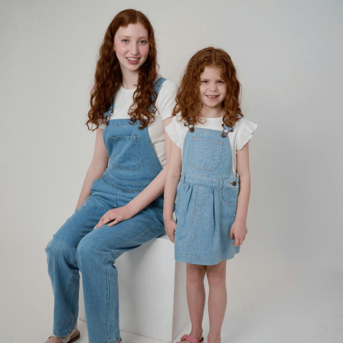 Pale Denim Unicorn Dress