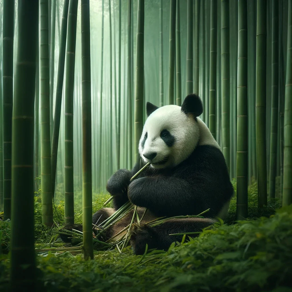 Panda Serenity Canvas