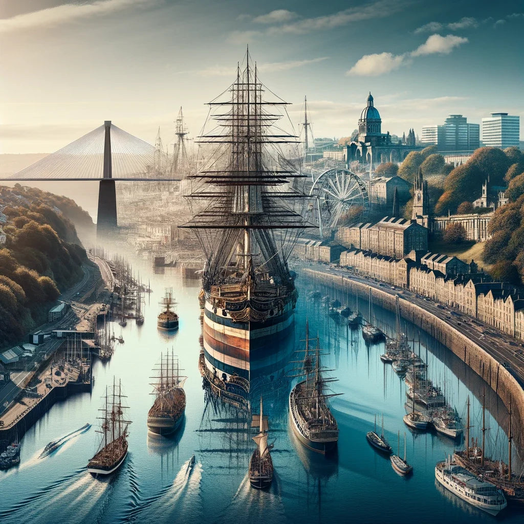 Panoramic Bristol Canvas