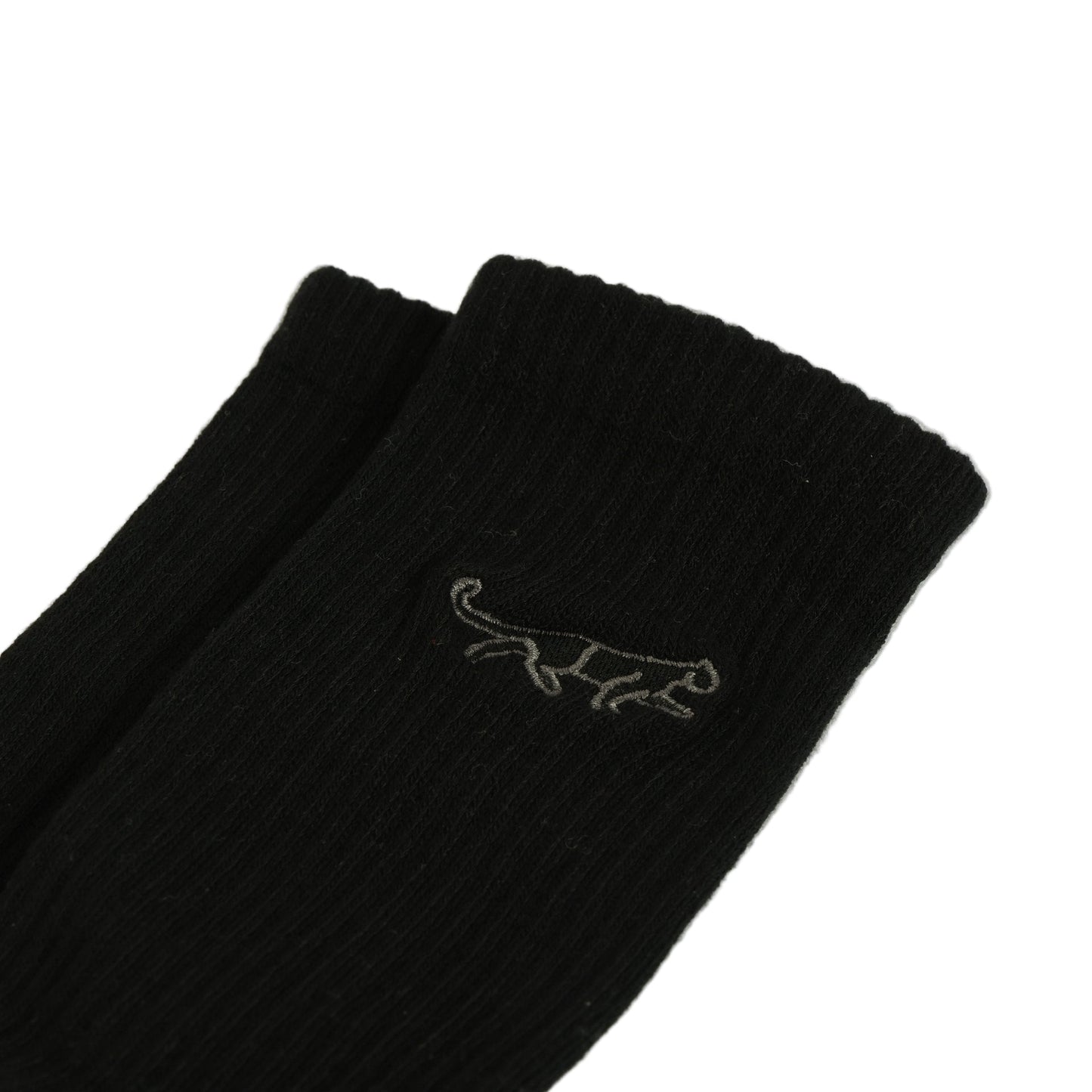 Save the Black Panthers Ribbed Bamboo Socks