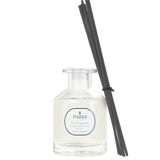 FINE FRAGRANCE  100ML DIFFUSER ORANGE. CEDARWOOD & CLOVE