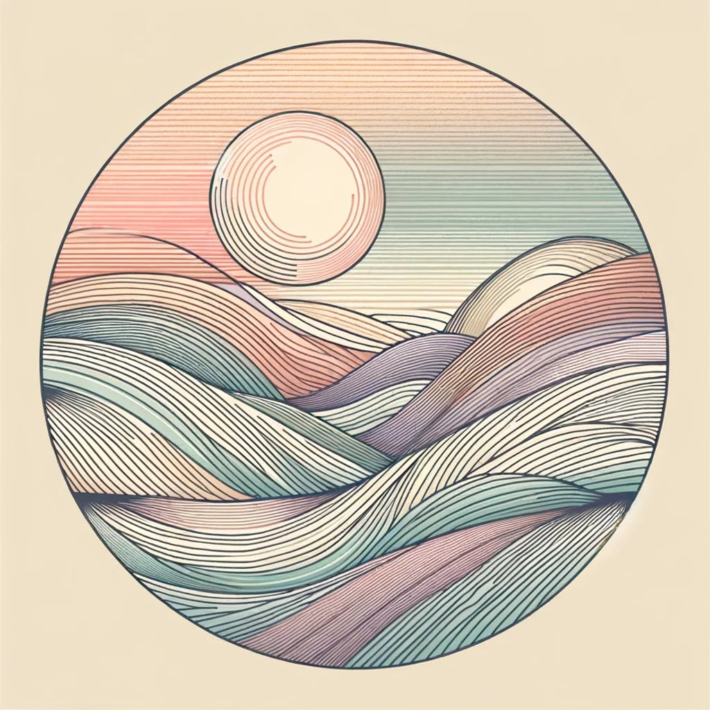 Pastel Serenity Canvas
