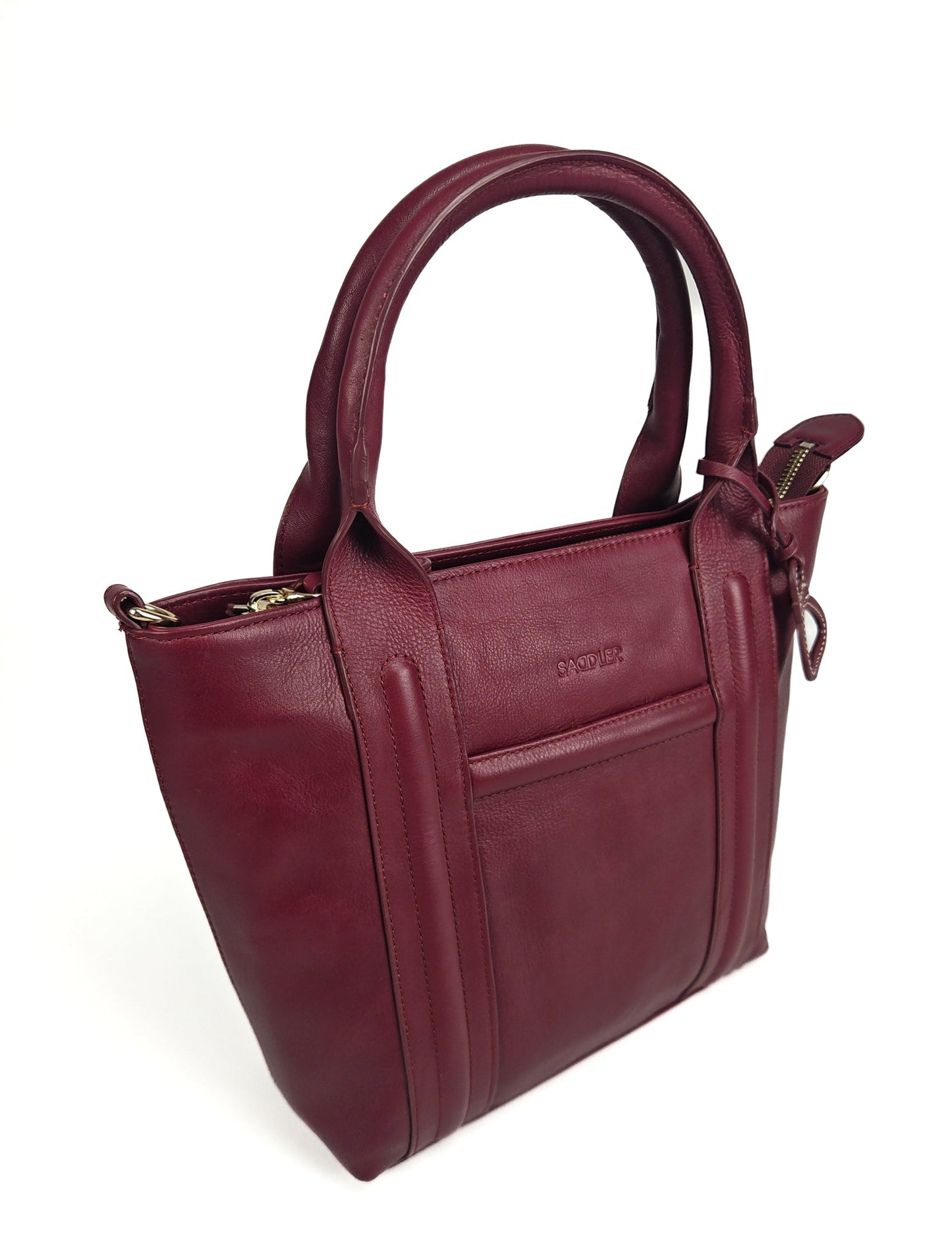 "Patricia" Leather Handbag for Women by Saddler – Stylish, Versatile & Practical Design
