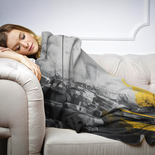 Absurd Silhouettes Blanket