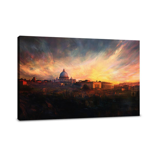 Vatican Sunrise Canvas