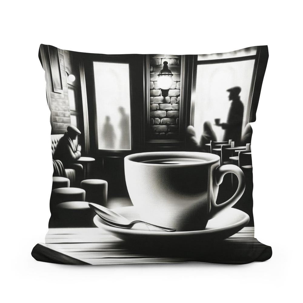 Timeless Brew Tales Cotton Cushion