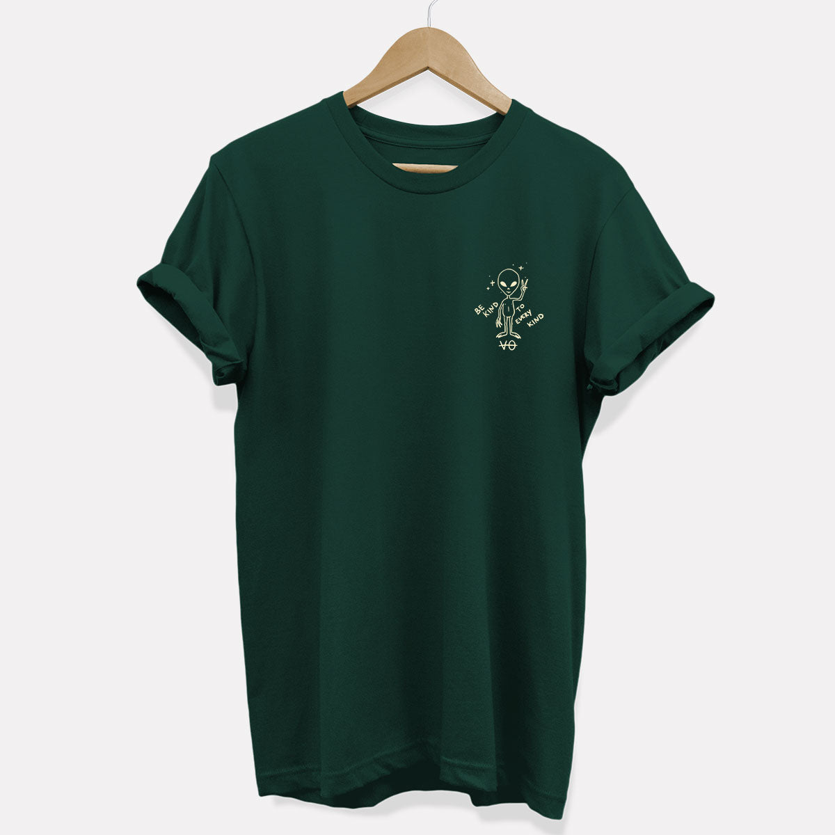Peace Alien Doodle T-Shirt (Unisex)