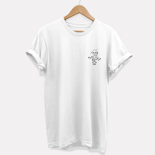 Peace Alien Doodle T-Shirt (Unisex)