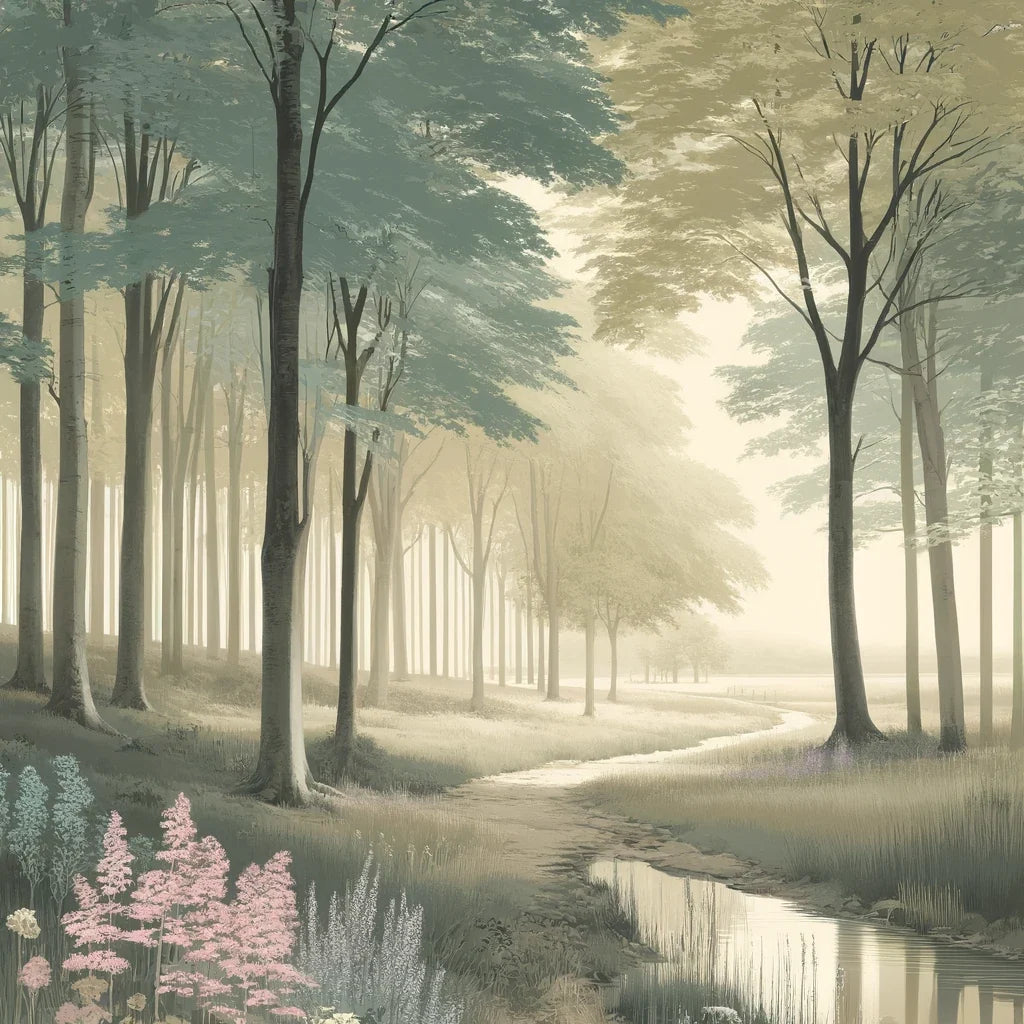 Peaceful Forest Canvas