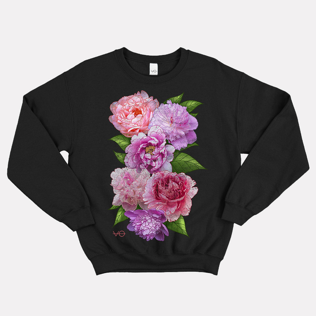 Peonies Sweatshirt (Unisex)