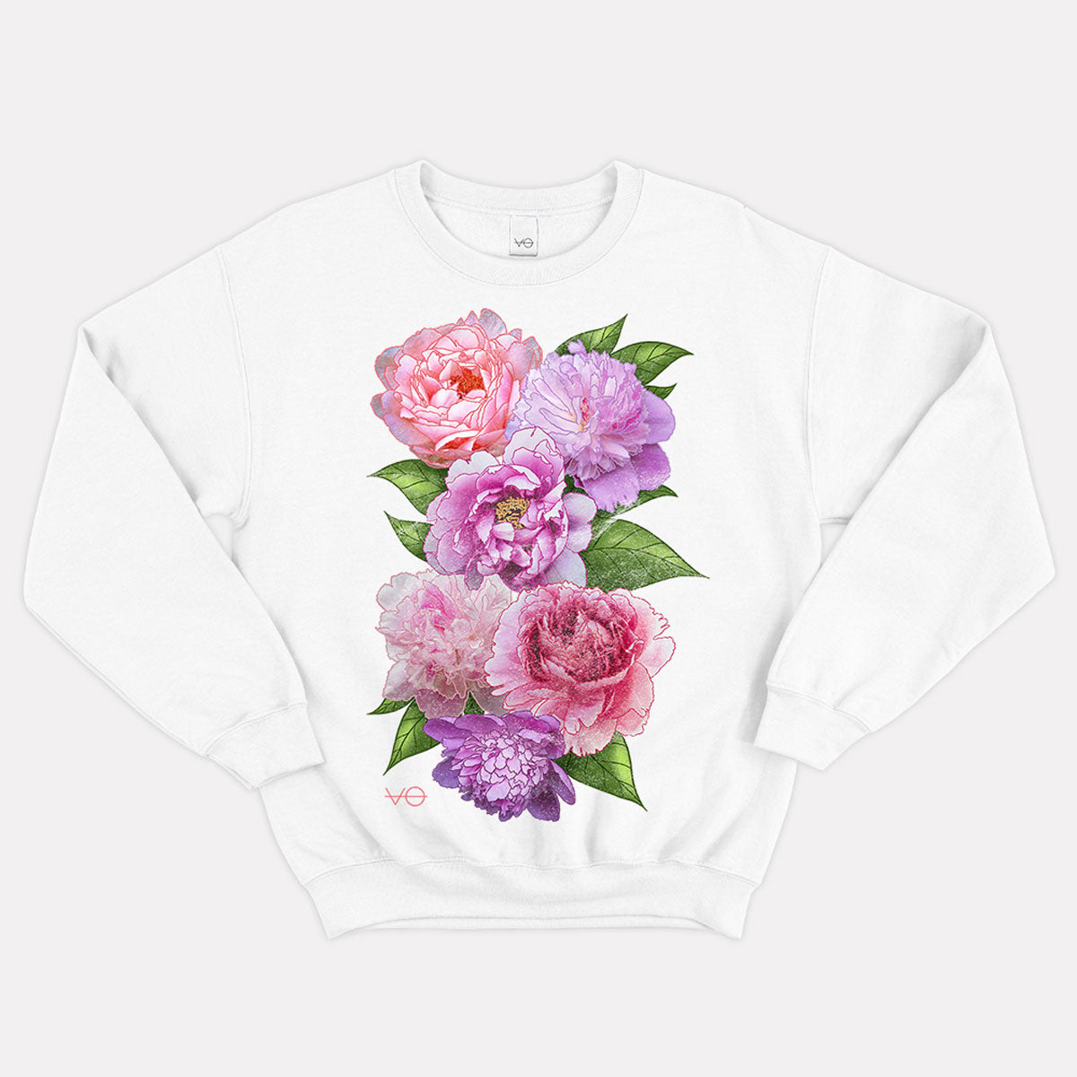 Peonies Sweatshirt (Unisex)