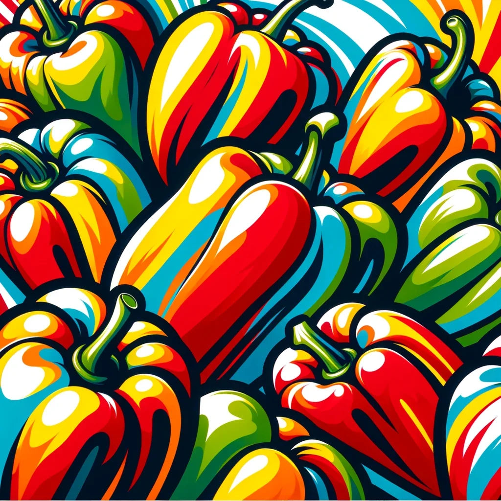Pepper Pop Art Party Canvas