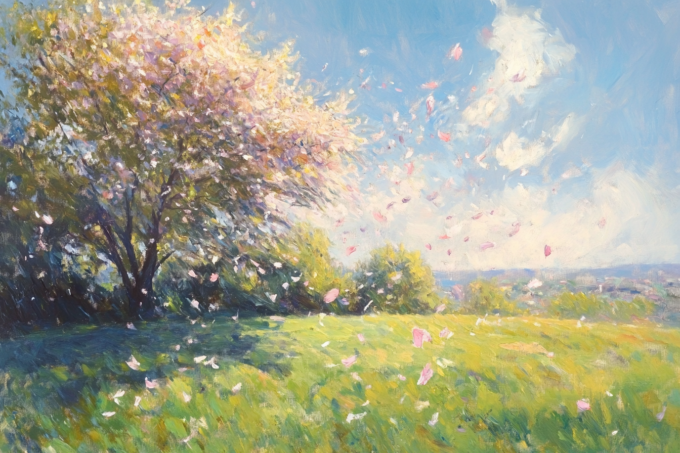 Petal Breeze Canvas