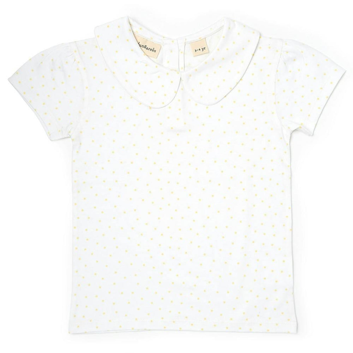 Peter Pan Short Sleeved T-Shirt - Yellow Spot