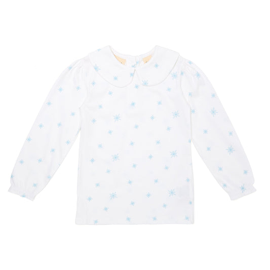 Peter Pan Collar - Snowflake