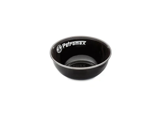 Petromax Set of 2 Enamel Bowls - Black (Various Sizes)