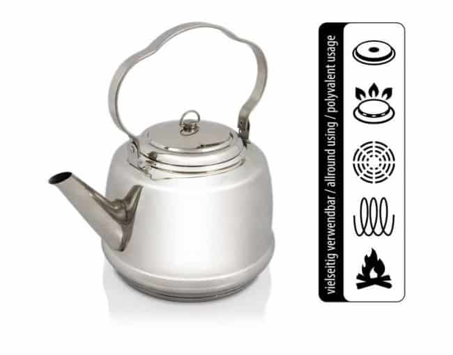 Petromax Stainless Tea Kettle (Various Sizes)