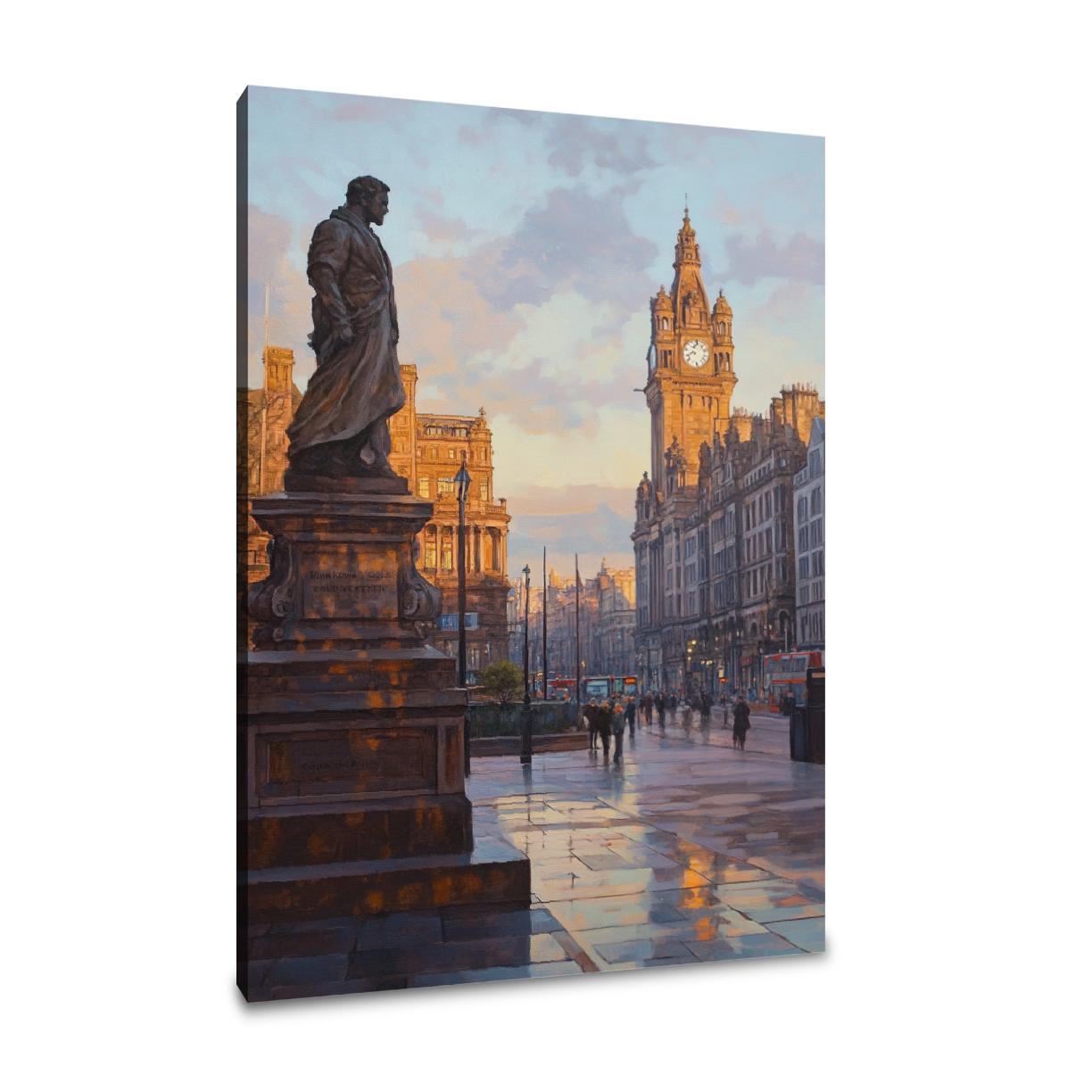 Golden Twilight Canvas