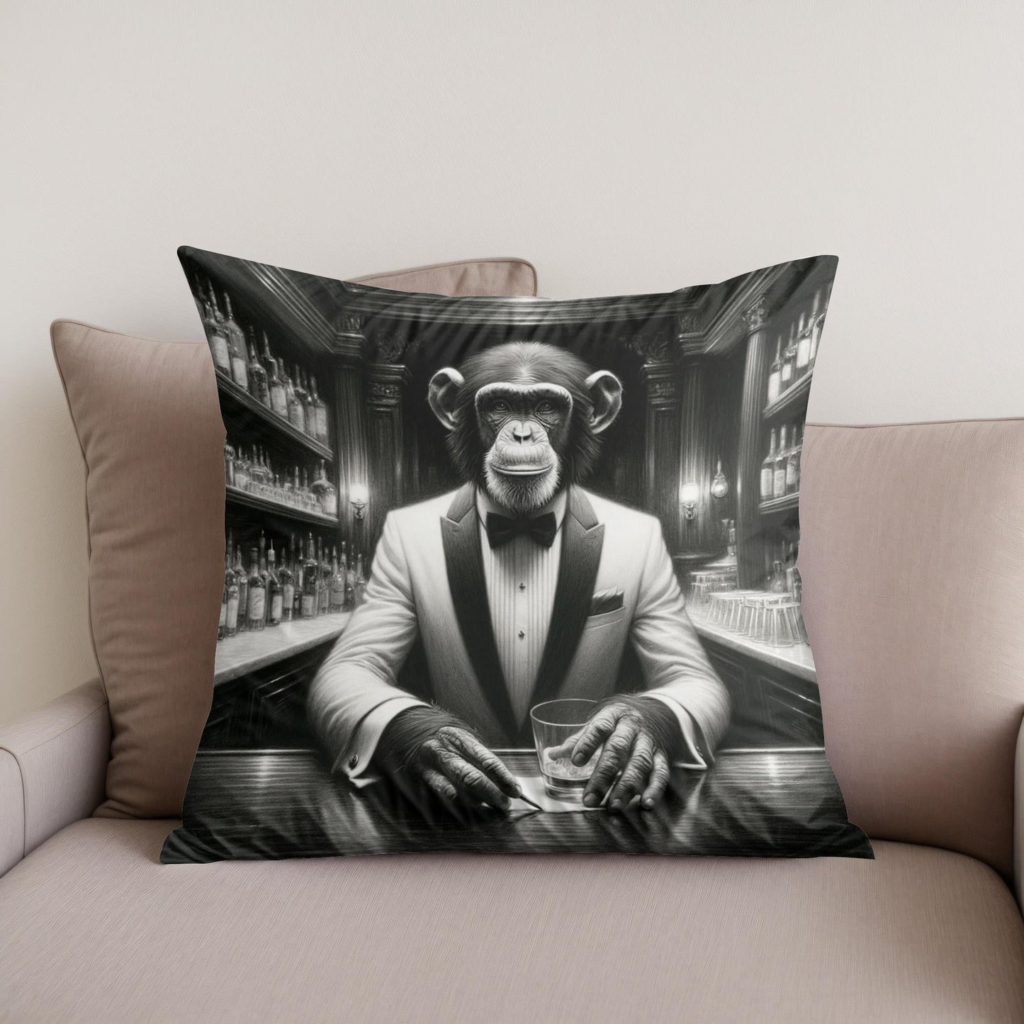 Elegant Evening Cotton Cushion