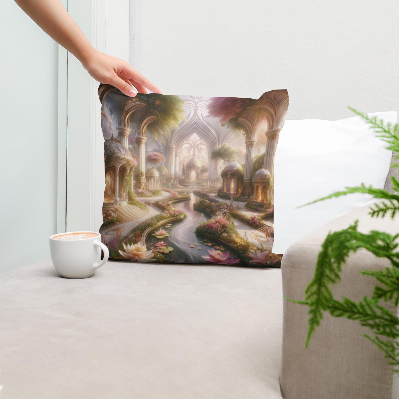 Elven Grace Cotton Cushion