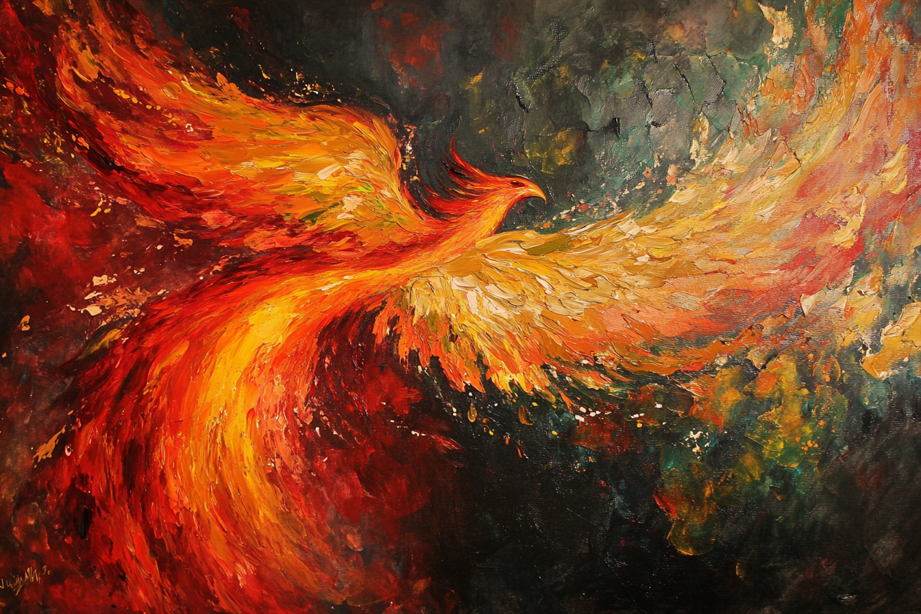 Phoenix Wings Canvas