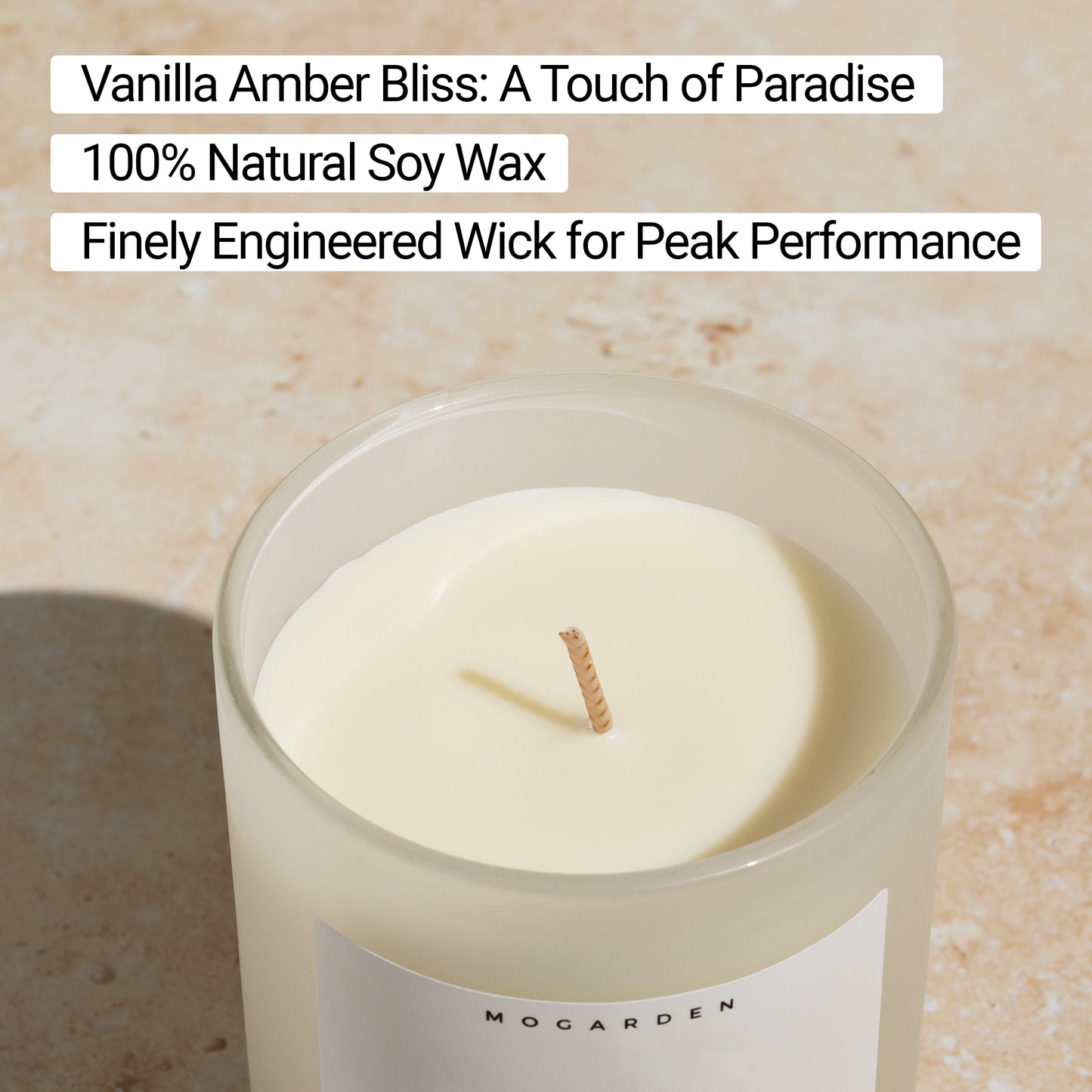 Thank You Candle - Luxury Vanilla Soy 220g | Thank You Gift