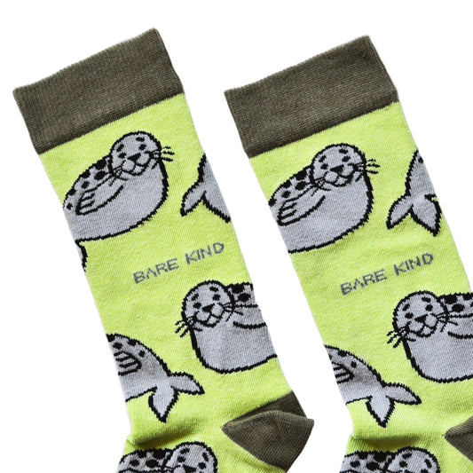 Save the Seals Bamboo Socks