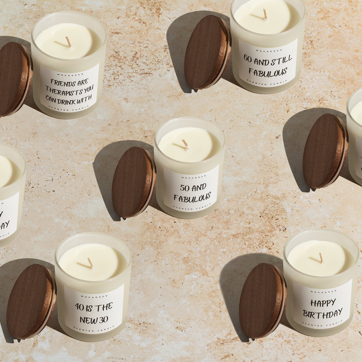 18th Birthday Candle - Luxury Vanilla Soy 220g | 18th Birthday Gift