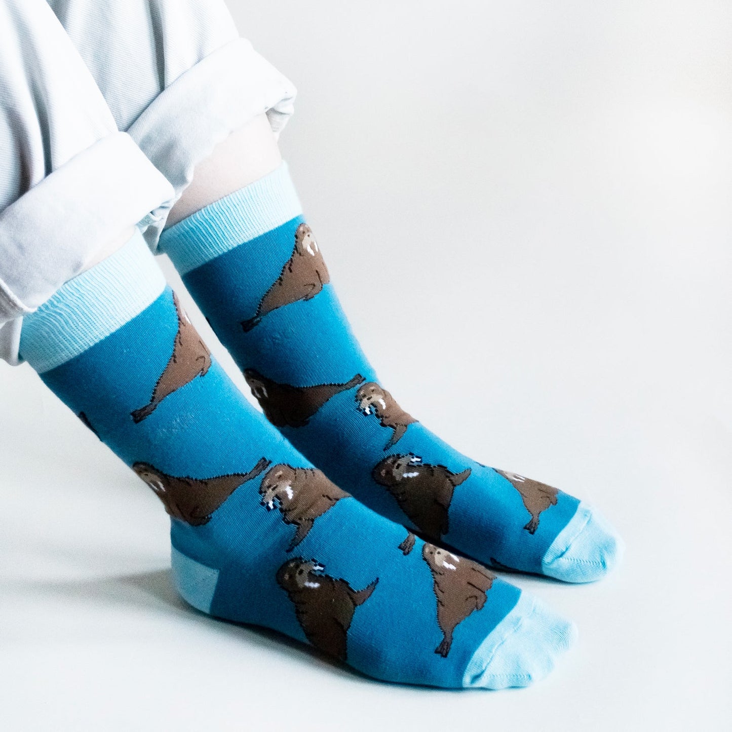 Save the Walrus Bamboo Socks