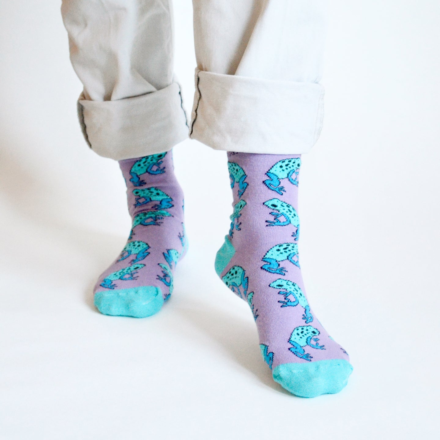 Save the Frogs Bamboo Socks