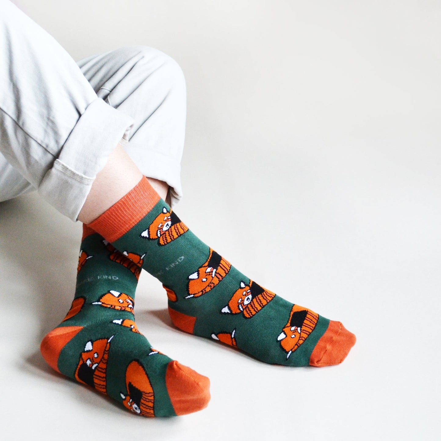 Save the Red Pandas Bamboo Socks