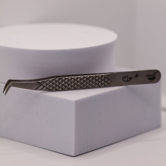 Halo 90° Fibre Grip Tweezers