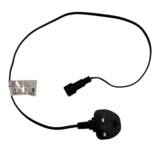 Replacement UK Plug Section & End Cap for Super Festoon String Lights