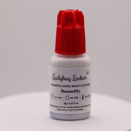 Damselfly Cosmetic Grade Lash Adhesive – 0.3 Sec