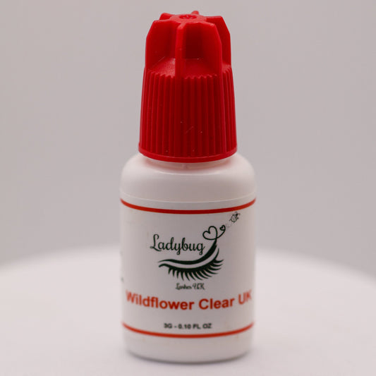 Wildflower Clear Cosmetic Grade Lash Adhesive – 0.5–1 Sec