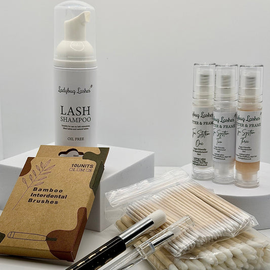 Flutter & Frame Professional Brow Lamination Kit – 8ml Airless Pumps