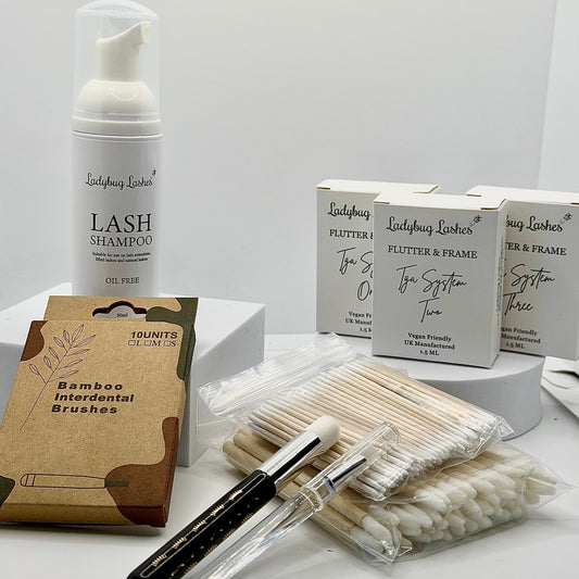 Flutter & Frame Professional Brow Lamination Kit – Sachet System